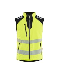 Blåkläder 3091-2513 Softshellväst varsel – Varselgul/Svart