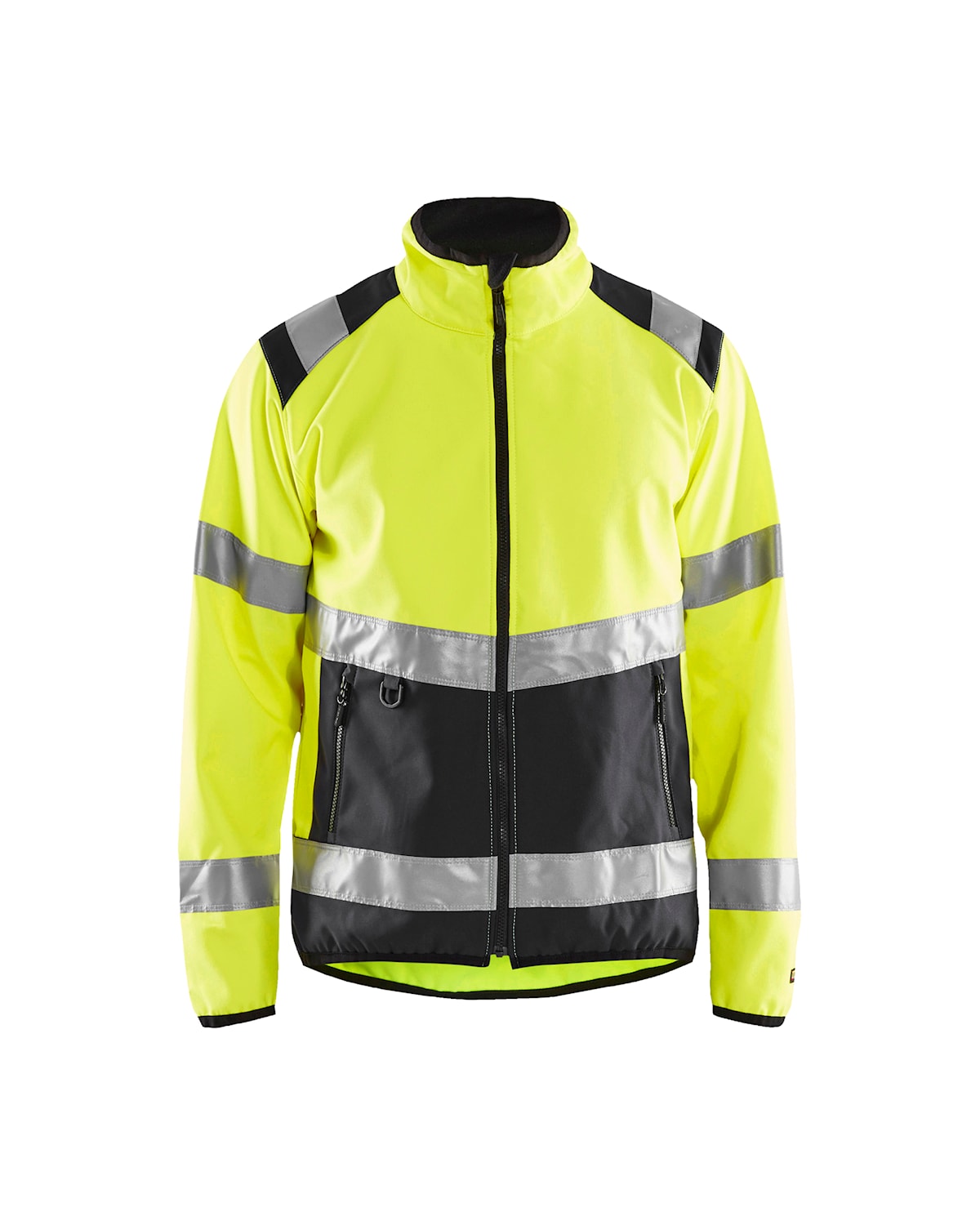 Blåkläder 4877-2516 Varseljacka softshell – Varselgul/Svart
