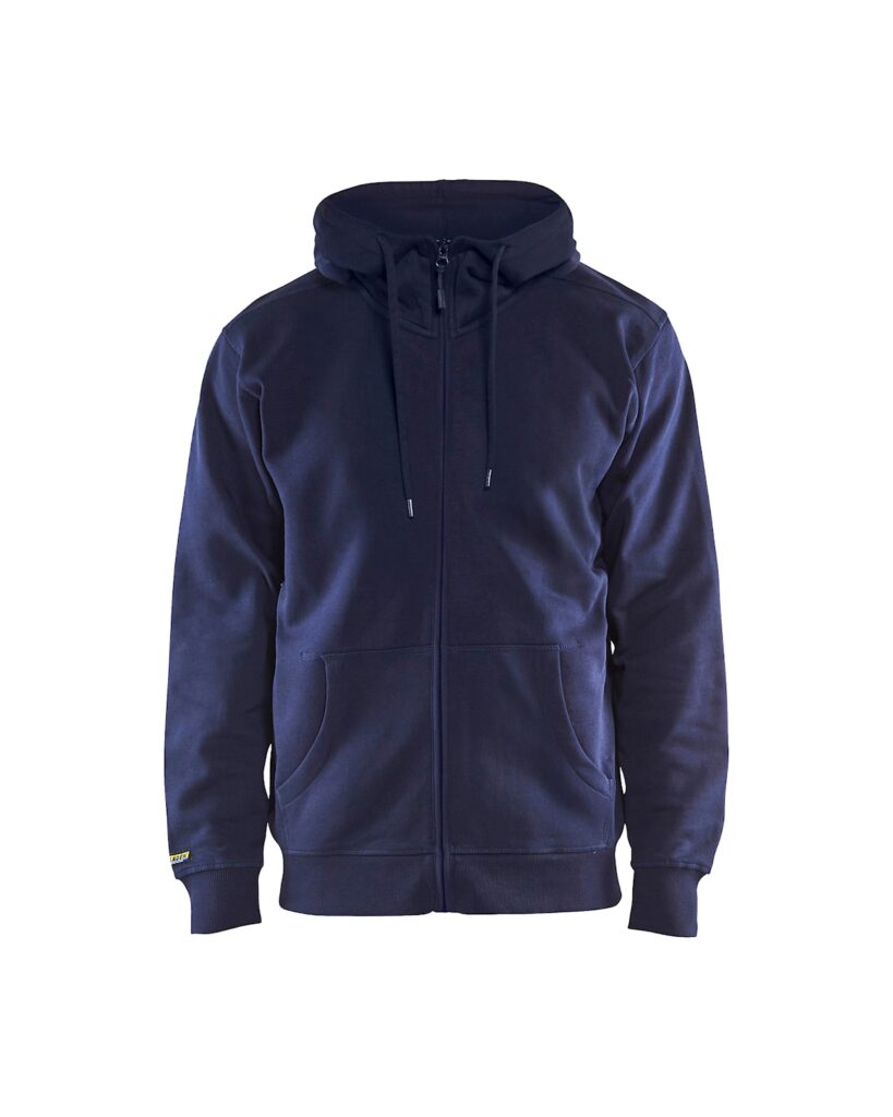 Blåkläder 3366-1048 Huvtröja full zip – Marinblå