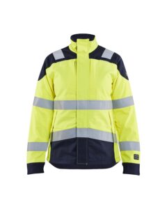 Blåkläder 4969-1512 Jacka Multinorm Inherent Dam – Varselgul/Marinblå