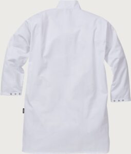 Fristads Livs lång rock 3004 P154 – Vit (900)
