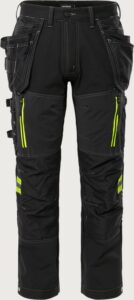 Fristads Hantverkarbyxa stretch 2566 GSTP – Svart (940)