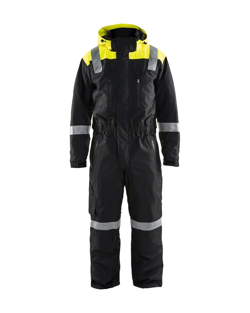 Blåkläder 6787-1977 Vinteroverall – Svart/Varselgul