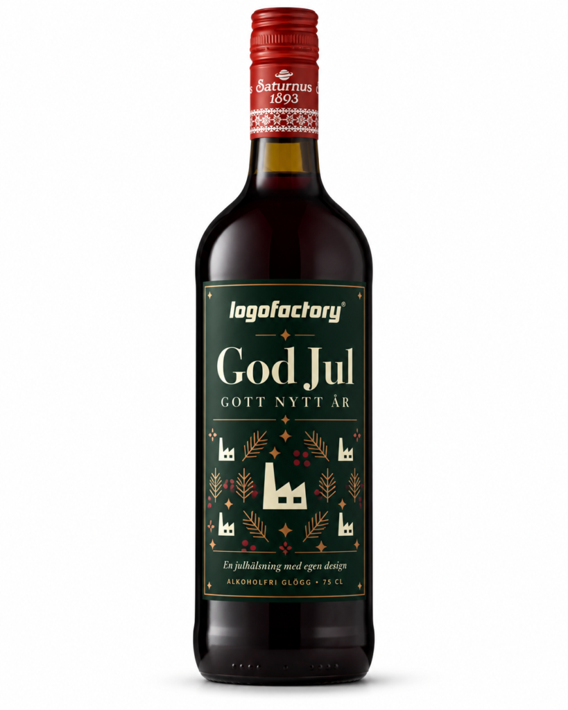 glögg med egen etikett