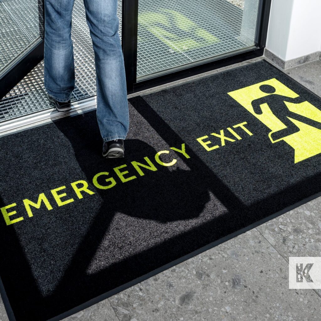 Super Print Hi-Vis – Säkerhetsmatta med tryck