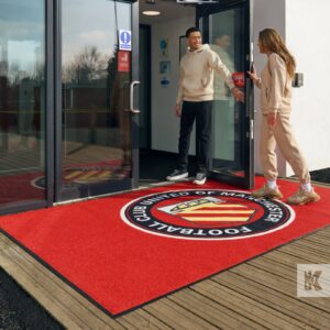 Super Print Outdoor – Logomatta för utomhusbruk