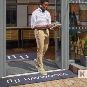 Super Print Outdoor – Logomatta för utomhusbruk