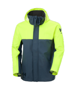 Helly Hansen 70293 Njord Rain Jacket – Yellow/Alpine Frost (365)