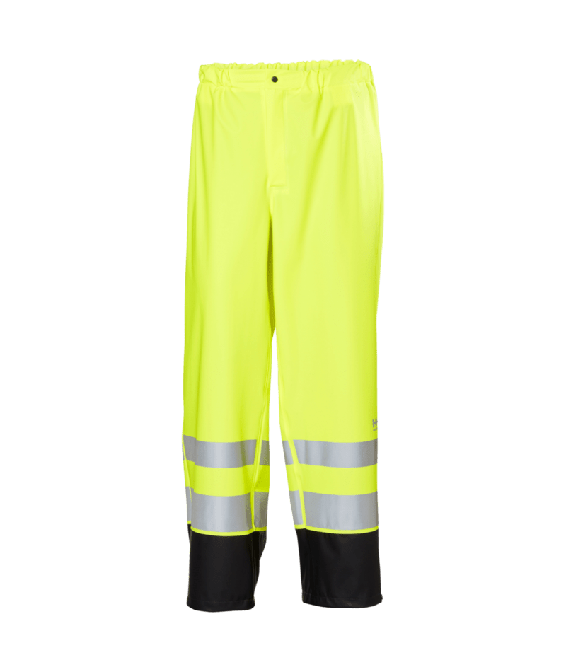 Helly Hansen 70455 Addvis Hi Vis regnbyxor – Yellow/Ebony (369)