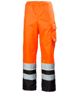 Helly Hansen 71456 UC-ME varsel vinterbyxa kl 2 – Hi Vis Orange/Ebony (269)