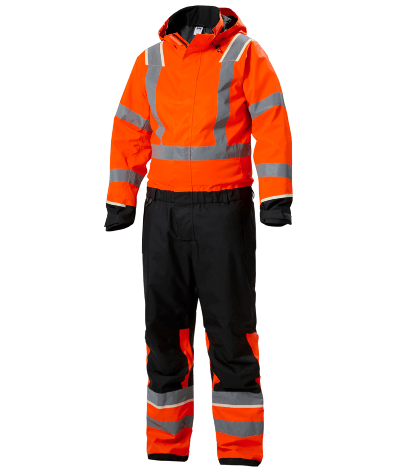 Helly Hansen 71555 UC-ME varsel vinteroverall – Hi Vis Orange/Ebony (269)