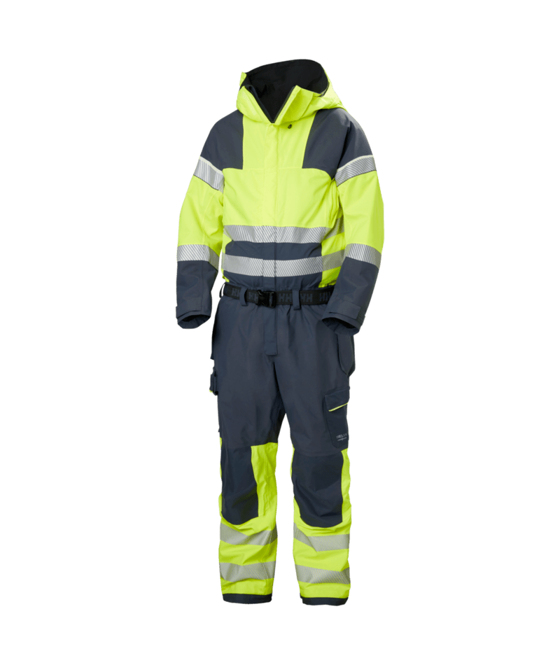 Helly Hansen 71657 Njord Coast Shell Suit – Yellow/Alpine Frost (365)