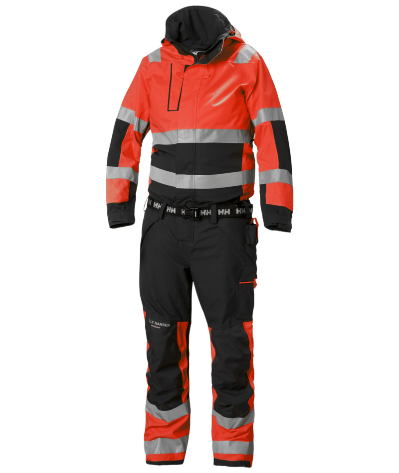Helly Hansen 71695 Alna 2.0 varsel skaloverall – Red/Ebony (169)