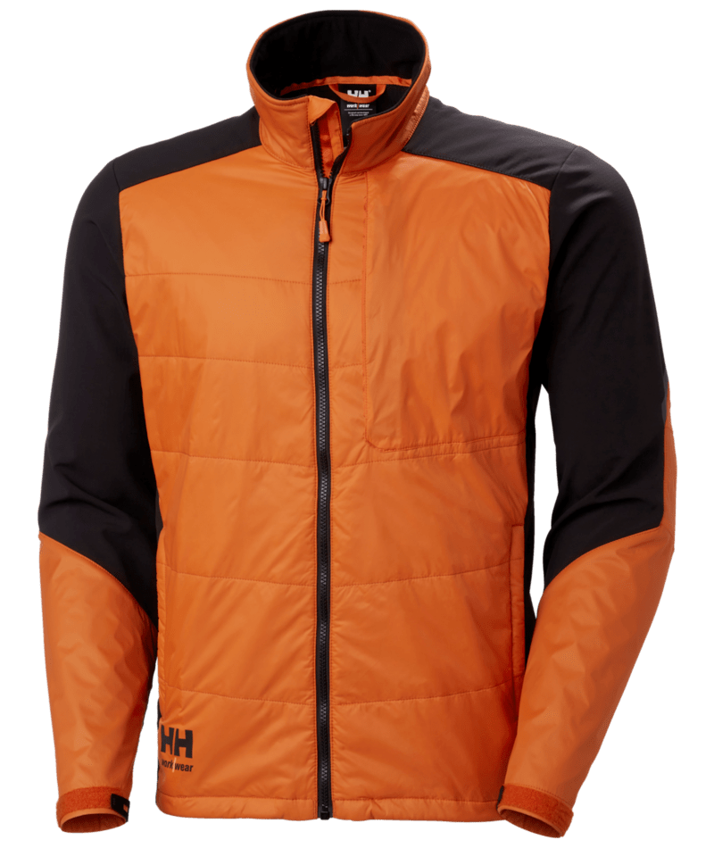 Helly Hansen 73233 Kensington insulationsjacka – Dark Orange/Black (299)