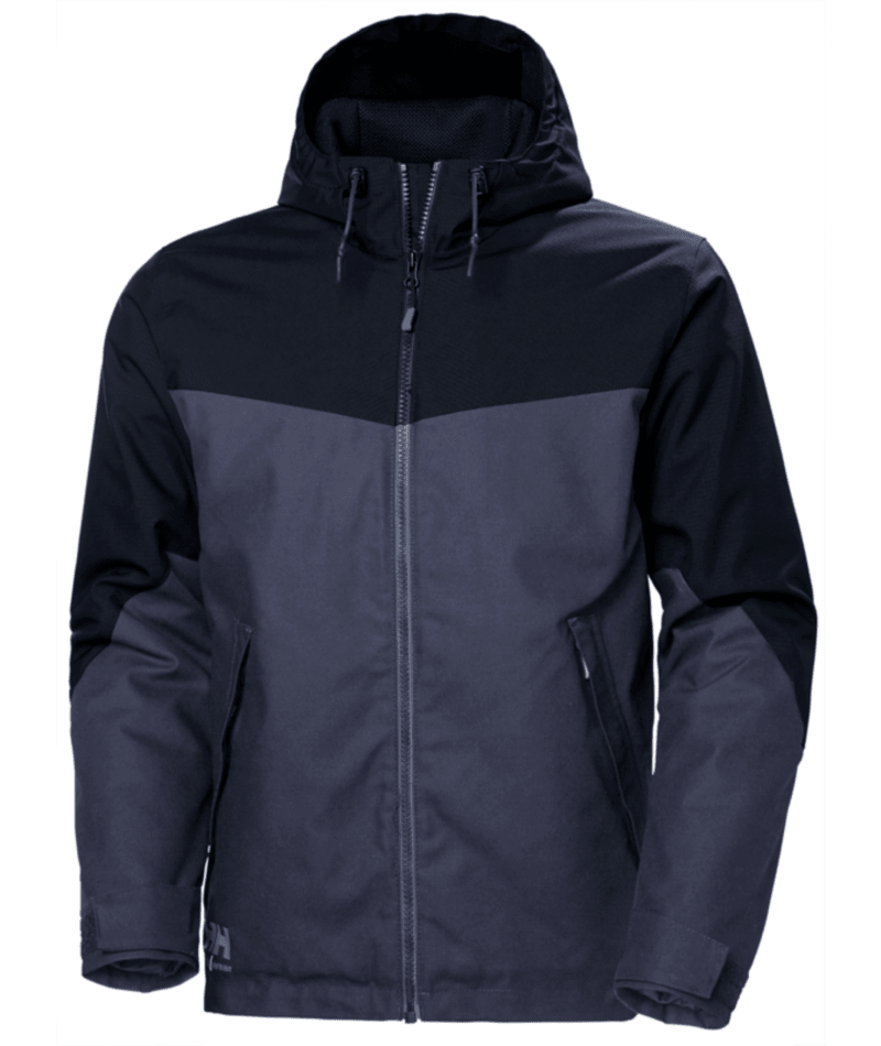 Helly Hansen 73290 Oxford vinterjacka – Black/Dark Grey (997)
