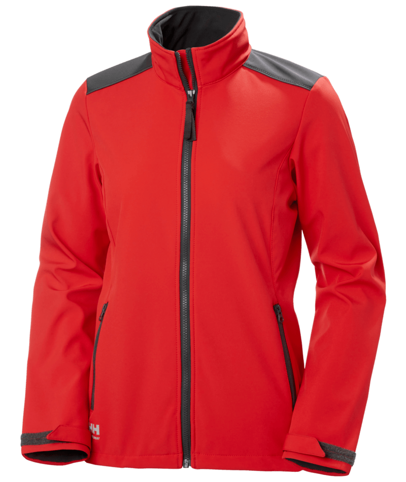 Helly Hansen 74241 Dam Manchester 2.0 softshelljacka – Alert Red/Ebony (229)