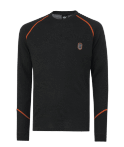 Helly Hansen 75076 Fakse Crewneck – Black (990)