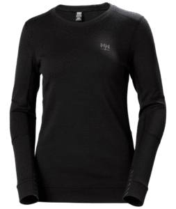 Helly Hansen 75209 Dam LIFA Merino underställströja – Black (990)