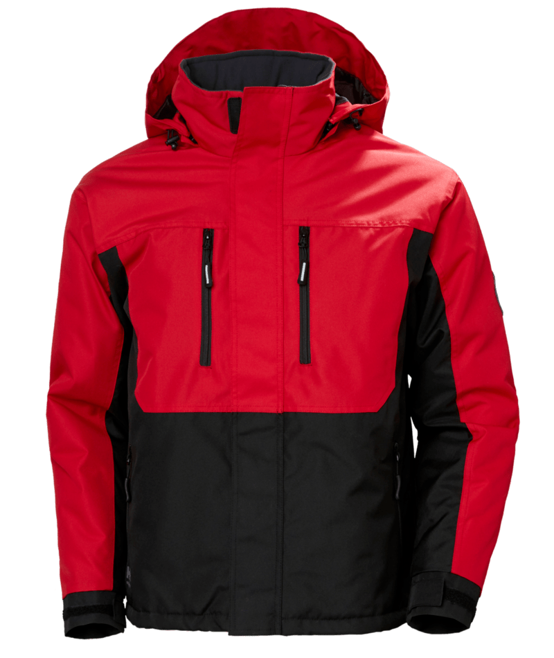 Helly Hansen 76201 Berg vinterjacka – HH Red/Black (130)