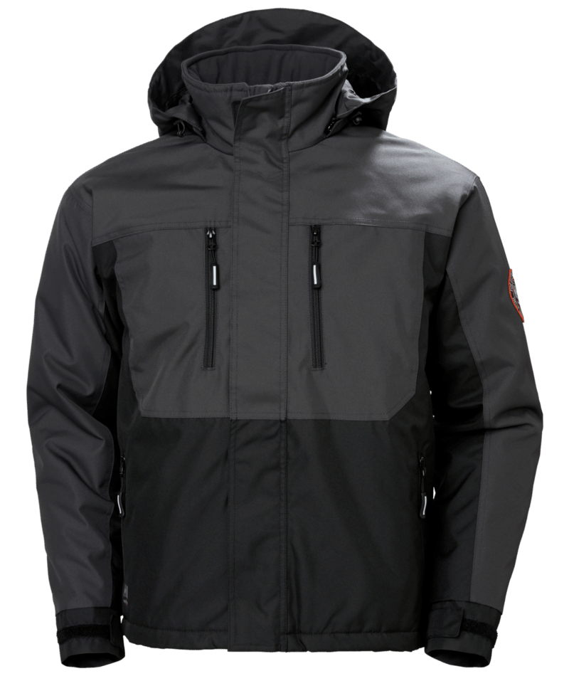 Helly Hansen 76201 Berg vinterjacka – Black/ Dark Grey (979)