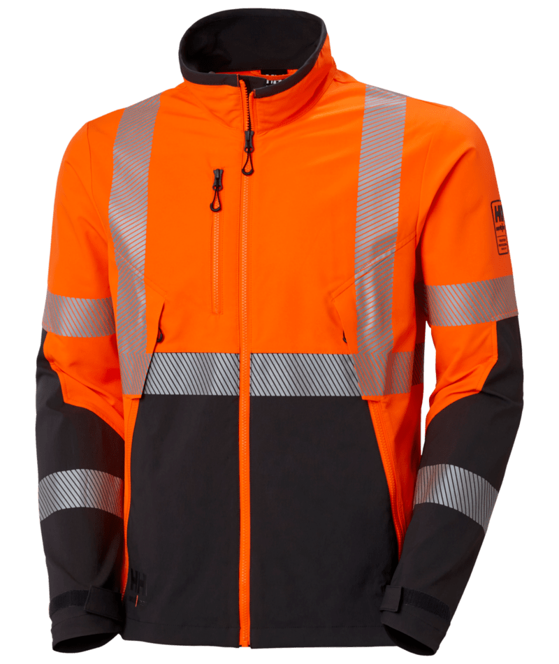 Helly Hansen 77203 ICU BRZ varsel jacka – Orange/Ebony (269)