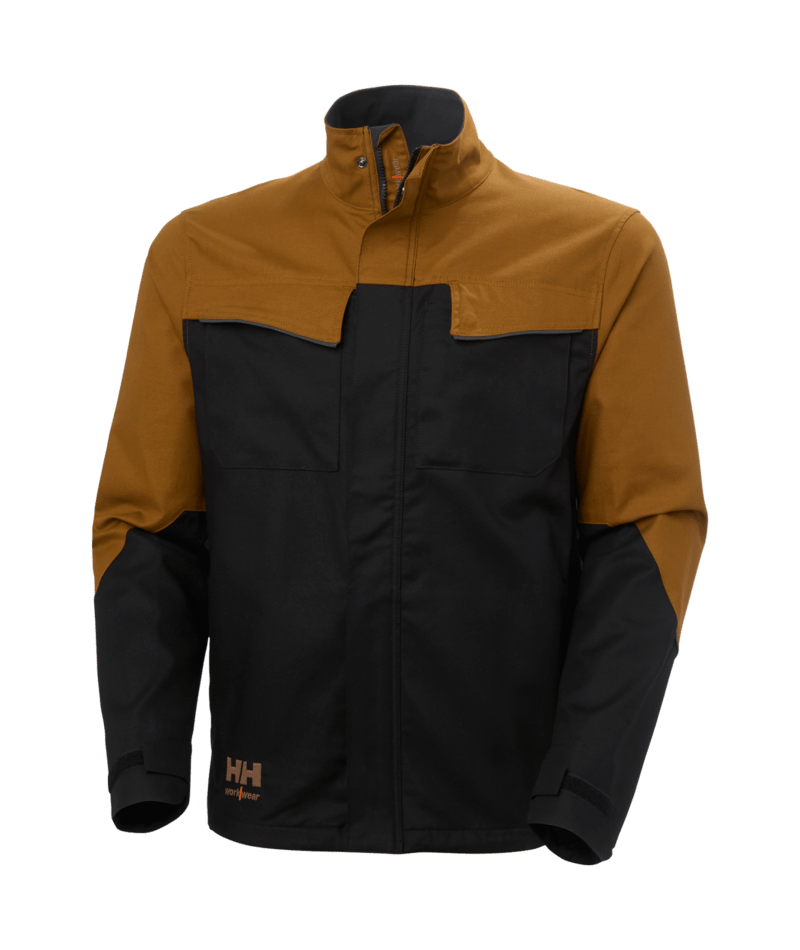 Helly Hansen 77260 Oxford 2.0 arbetsjacka – Saddle/Black (759)