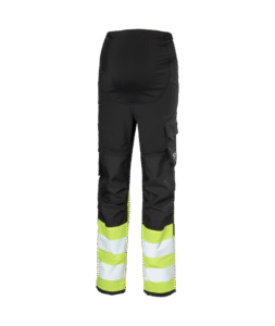 Helly Hansen 77329 Dam Alna 4X varsel gravidarbetsbyxor klass 1 – Yellow/Ebony (369)