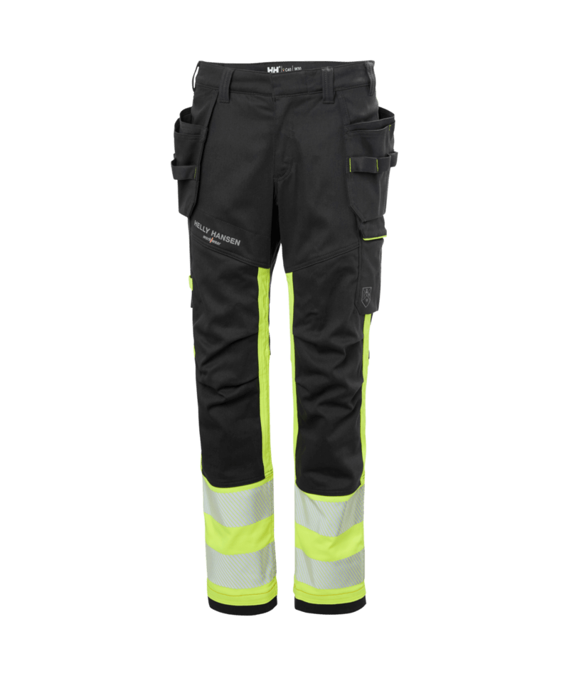 Helly Hansen 77350 W Fyre Cons Pant Cl 1 – Yellow/Ebony (367)