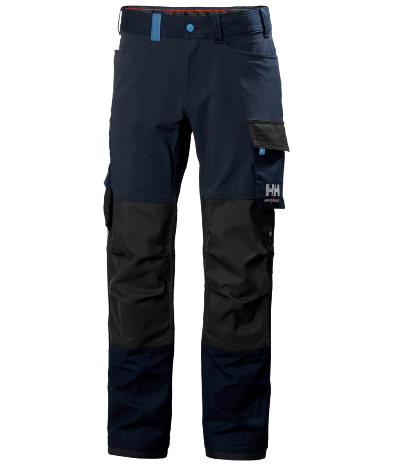 Helly Hansen 77407 Oxford 4X Arbetsbyxa – Navy/Ebony (599)