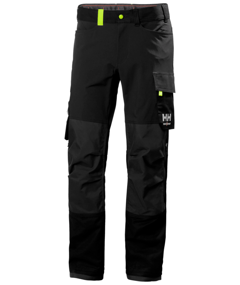 Helly Hansen 77407 Oxford 4X Arbetsbyxa – Black/Ebony (999)