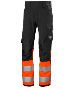 Helly Hansen 77429 Alna 4x Work Pant Cl 1 – Orange/Ebony (269)