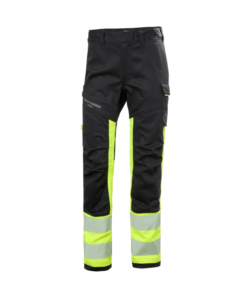 Helly Hansen 77449 Fyre multinorm arbetsbyxa kl 1 – Yellow/Ebony (367)