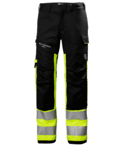 Helly Hansen 77449 Fyre multinorm arbetsbyxa kl 1 – Hi Vis Yellow/Ebony (369)