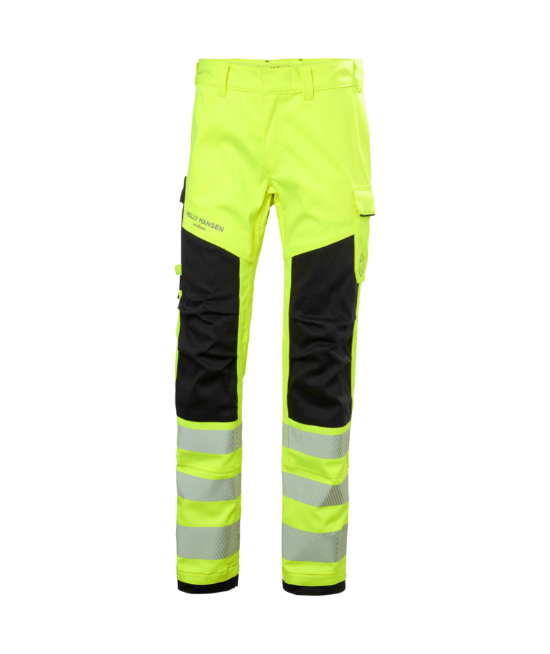 Helly Hansen 77451 Fyre multinorm arbetsbyxa kl 2 – Yellow/Ebony (367)