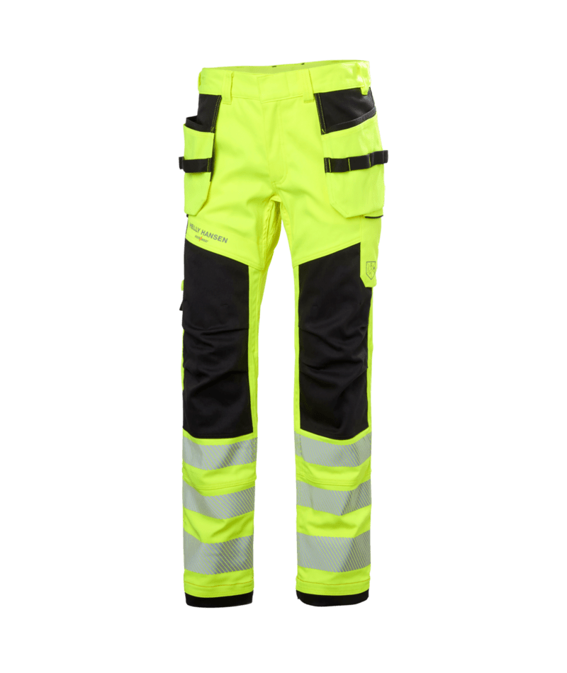 Helly Hansen 77452 Fyre multinorm hantverksbyxa kl 2 – Yellow/Ebony (367)