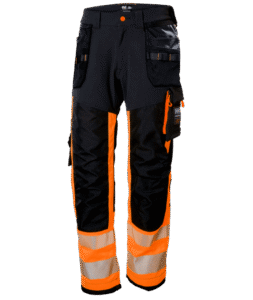 Helly Hansen 77471 ICU varsel hantverksbyxa kl 1 – Orange/Ebony (269)