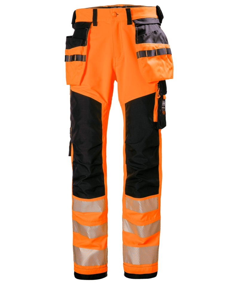 Helly Hansen 77472 ICU varsel hantverksbyxa kl 2 – Orange/Ebony (269)