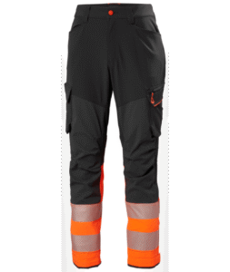 Helly Hansen 77501 ICU BRZ varsel cargo byxa kl 1 – Orange/Ebony (269)