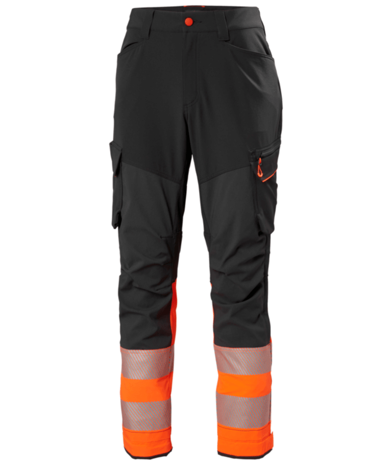 Helly Hansen 77501 ICU BRZ varsel cargo byxa kl 1 – Orange/Ebony (269)