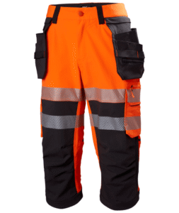 Helly Hansen 77502 ICU BRZ varsel hantverkspiratbyxa – Orange/Ebony (269)