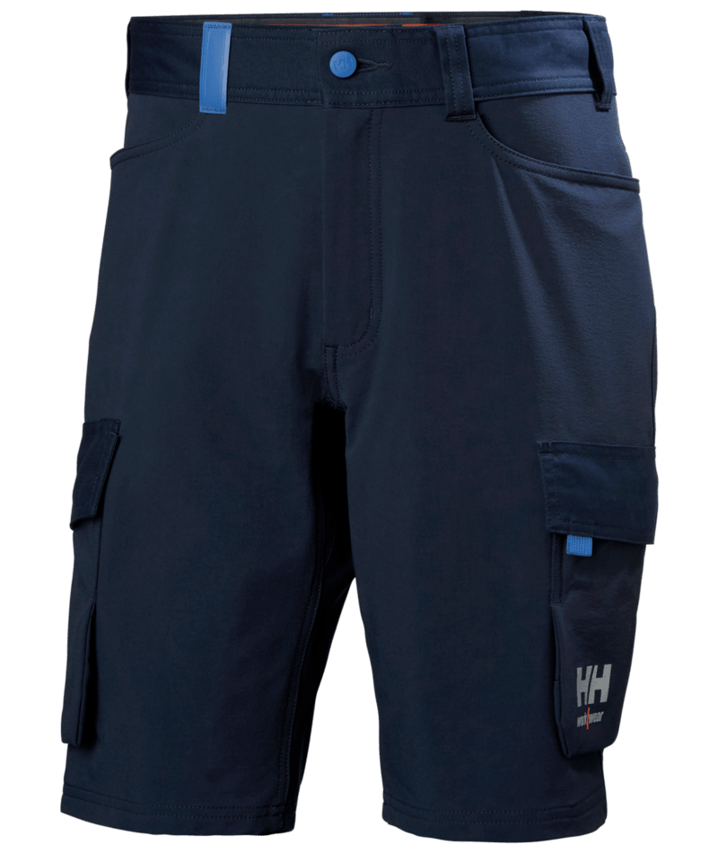 Helly Hansen 77508 Oxford 4X cargoshorts – Navy/Ebony (599)