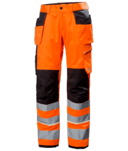 Helly Hansen 77512 UC-ME varsel hantverksbyxa kl 2 – Hi Vis Orange/Ebony (269)