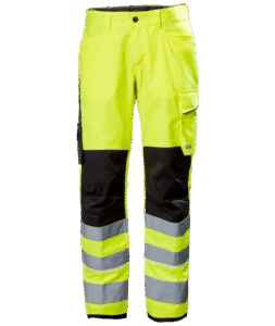 Helly Hansen 77514 UC-ME varsel arbetsbyxa kl 2 – Hi Vis Yellow/Ebony (369)