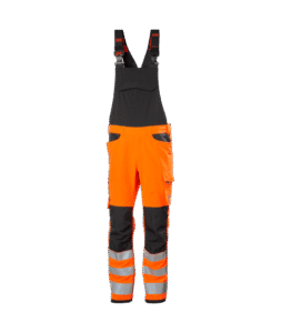 Helly Hansen 77549 Alna 4X varsel hängselbyxa kl2 – Orange/Ebony (269)