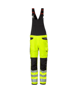 Helly Hansen 77549 Alna 4X varsel hängselbyxa kl2 – Yellow/Ebony (369)