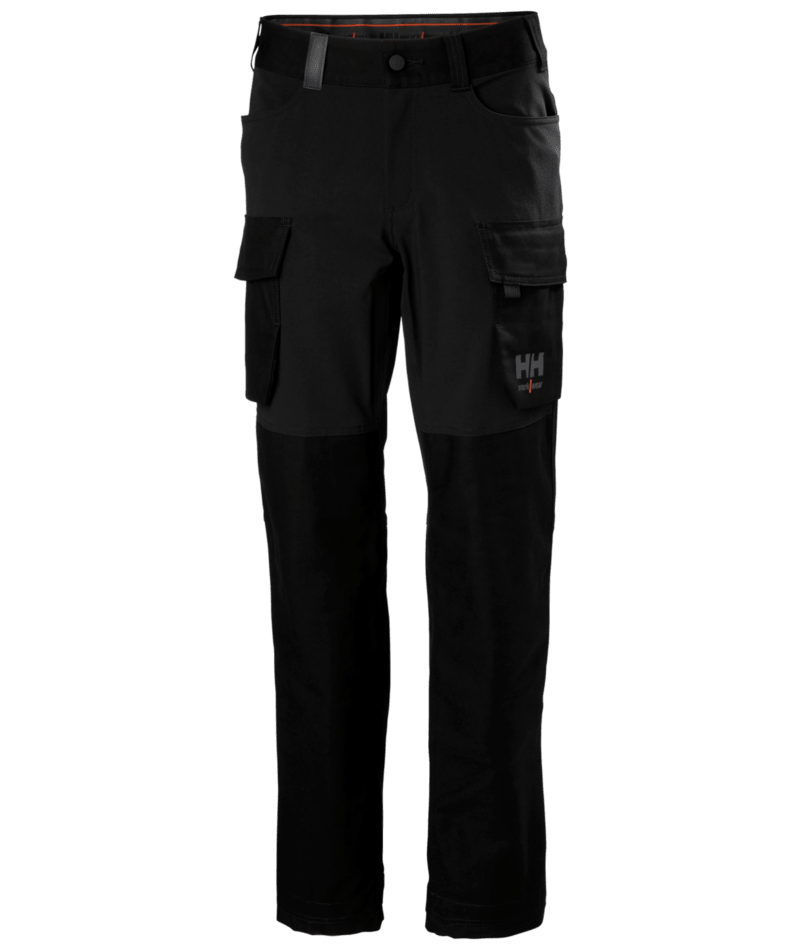 Helly Hansen 77588 Dam Oxford 4X cargo byxa – Black (990)