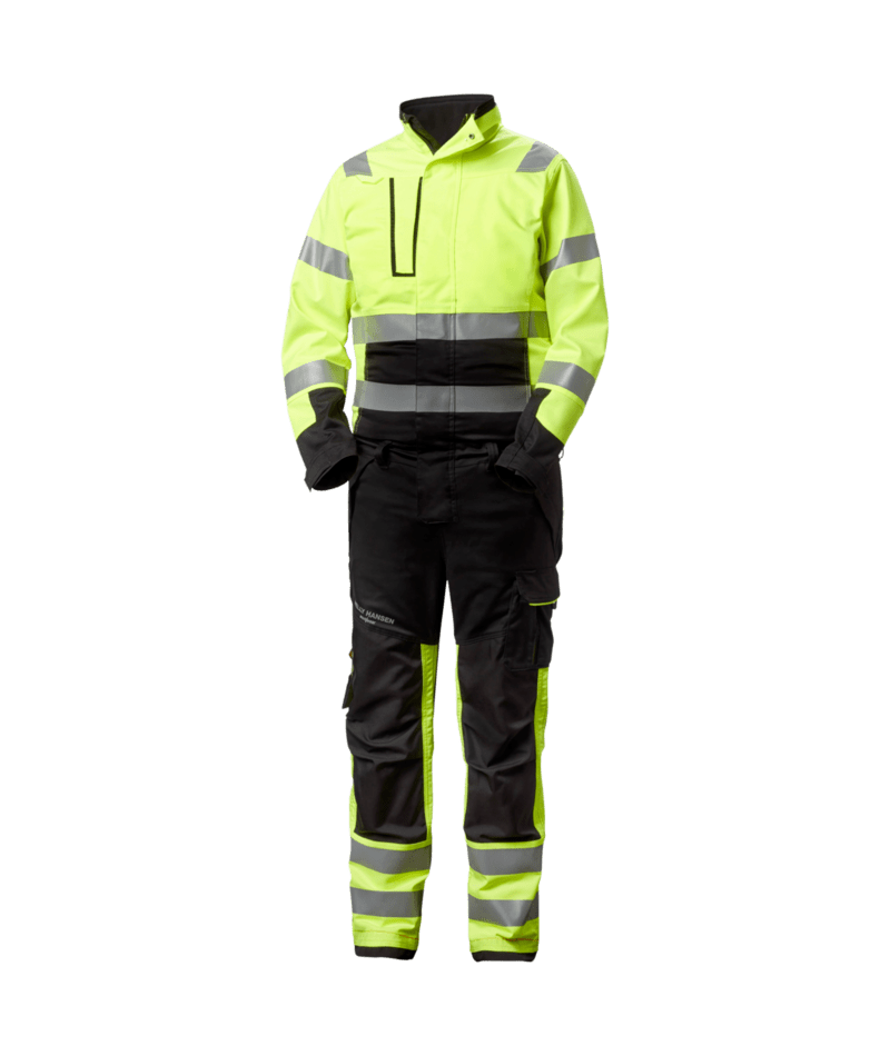 Helly Hansen 77620 Alna 2.0 Varsel Overall – Yellow/Ebony (369)