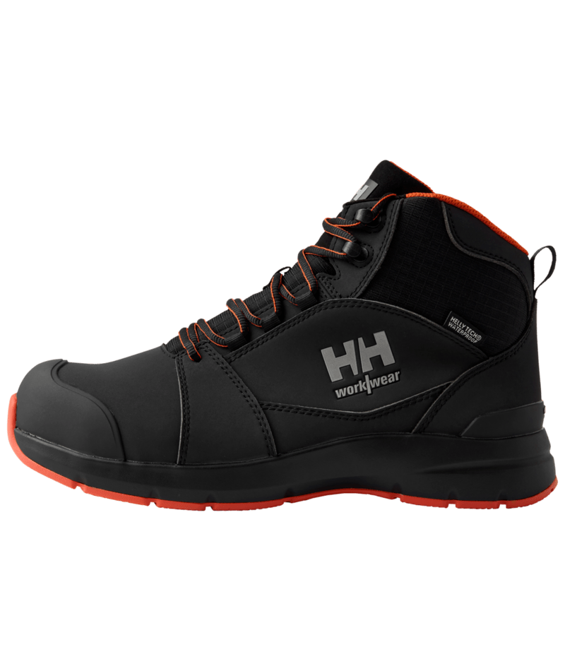 Helly Hansen 78324 Manchester MXR mid S7S skyddsstövlar – Black/Orange (992)