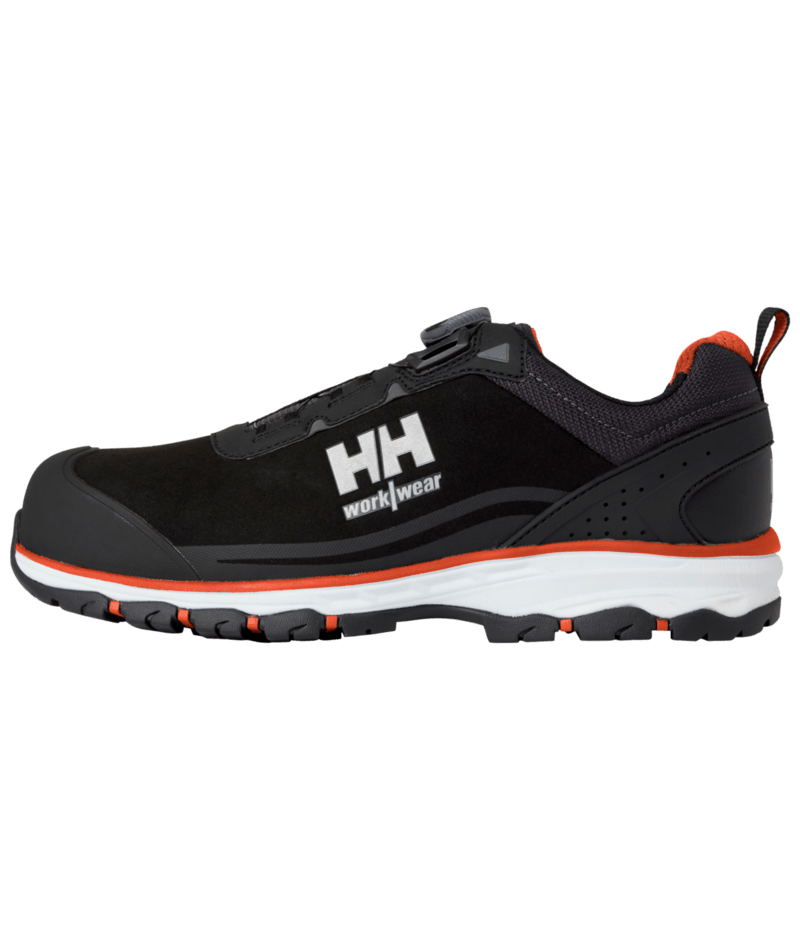 Helly Hansen 78395 Chelsea Evolution 2 MXR BOA skyddssko S3S – Black/Orange (992)