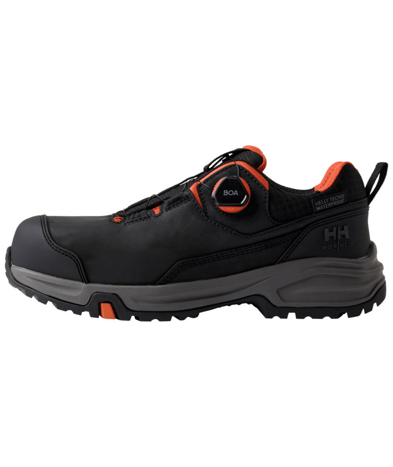 Helly Hansen 78425 Manchester LTR låga BOA S7S skyddsskor – Black/Grey (999)